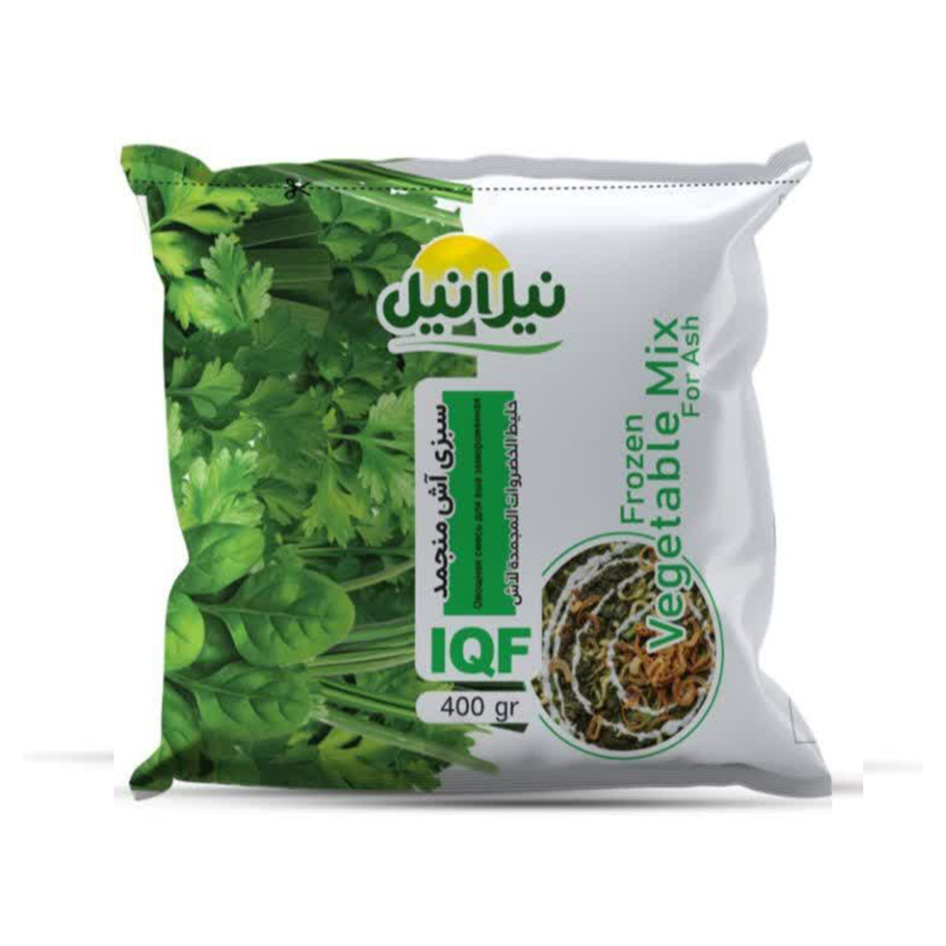 سبزی آش ۴۰۰ گرمی - ۲۴ عددی - نیلانیل
